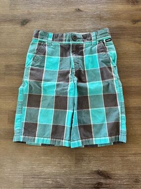 🟣GUC🟣 Tony Hawk Plaid Shorts - Youth Size 7